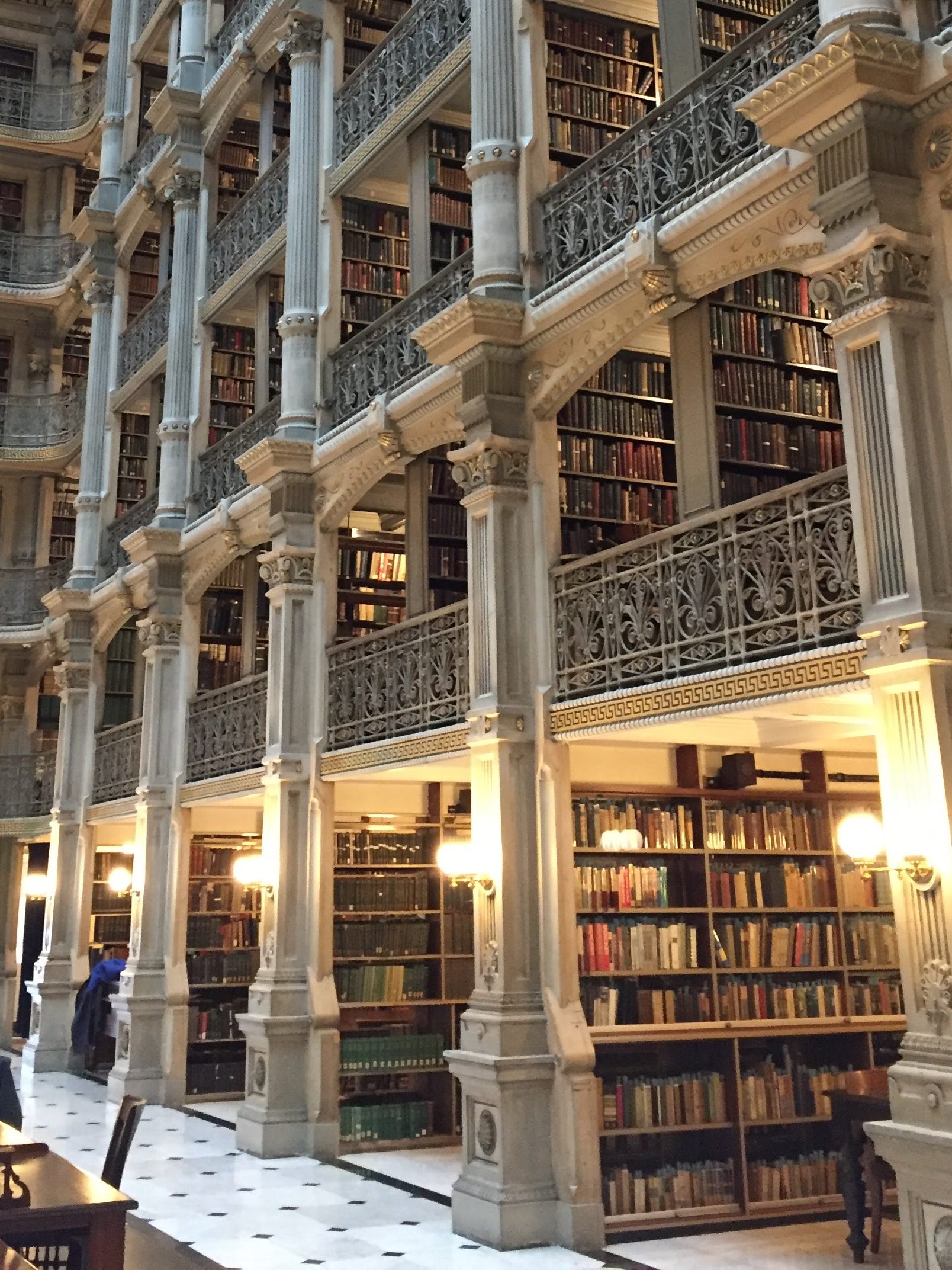 George Peabody Library, Baltimore, MD, U.S.A.